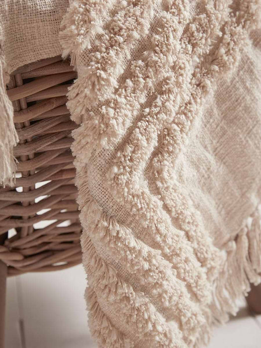 Tufted Cotton Throw