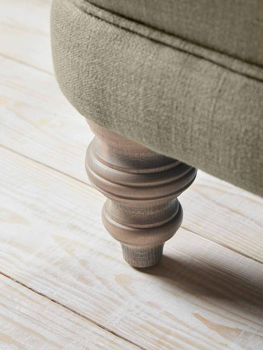 Horton Three Seater Sofa - Olive Luxury Linen