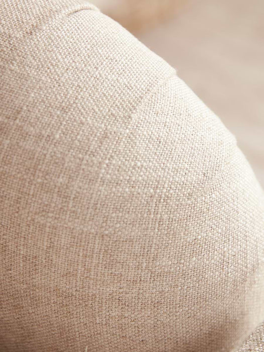 Reine Chaise Left Hand Facing Sofa â€“ Oat Cotton Linen
