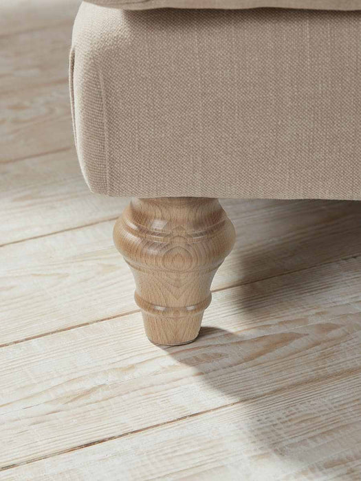 Reine Loveseat Taupe Cotton linen