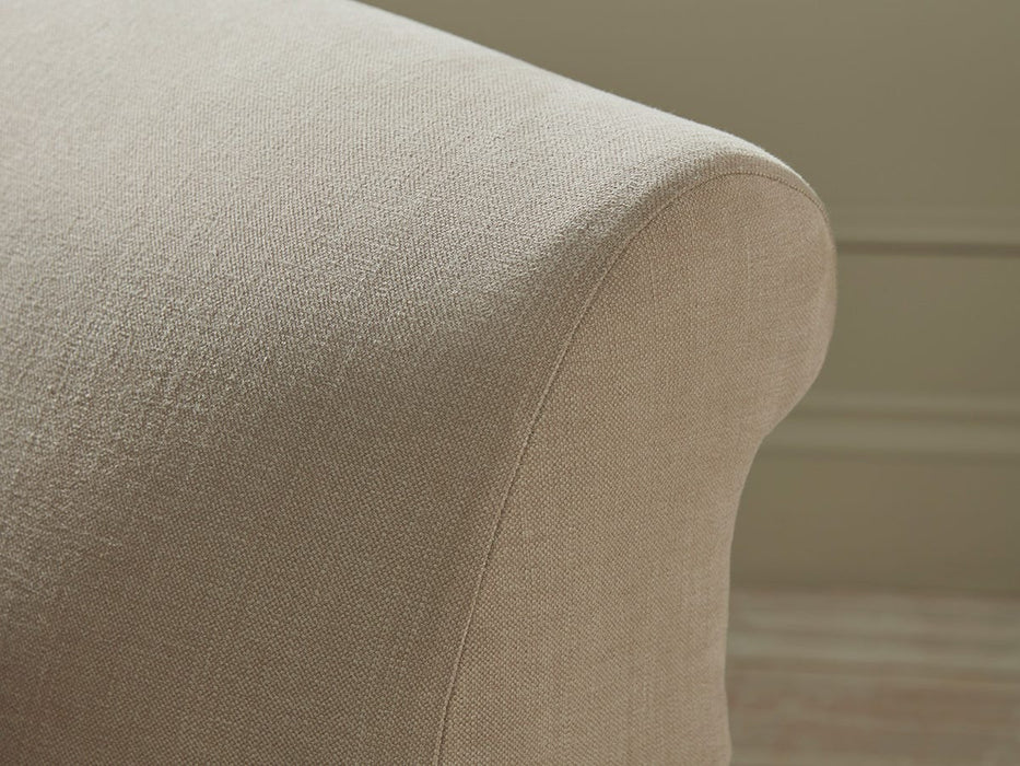 Reine Loveseat Taupe Cotton linen