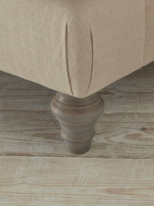 Visby Armchair â€“ Sand Herringbone