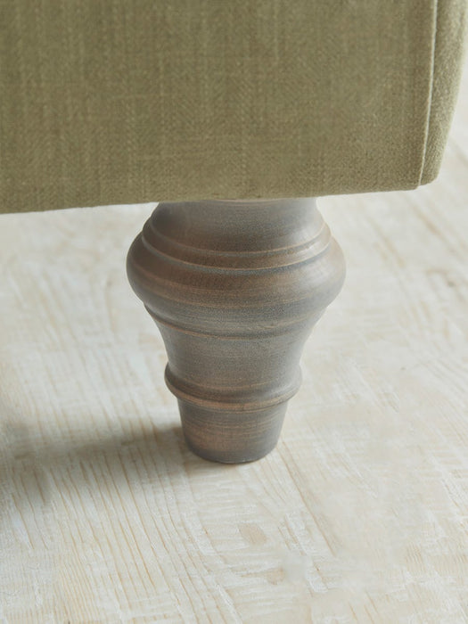 Visby Two Seater Sofa â€“ Fern Herringbone