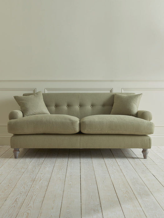 Visby Two Seater Sofa â€“ Fern Herringbone
