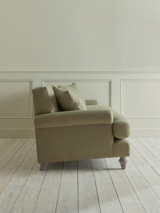 Visby Two Seater Sofa â€“ Fern Herringbone