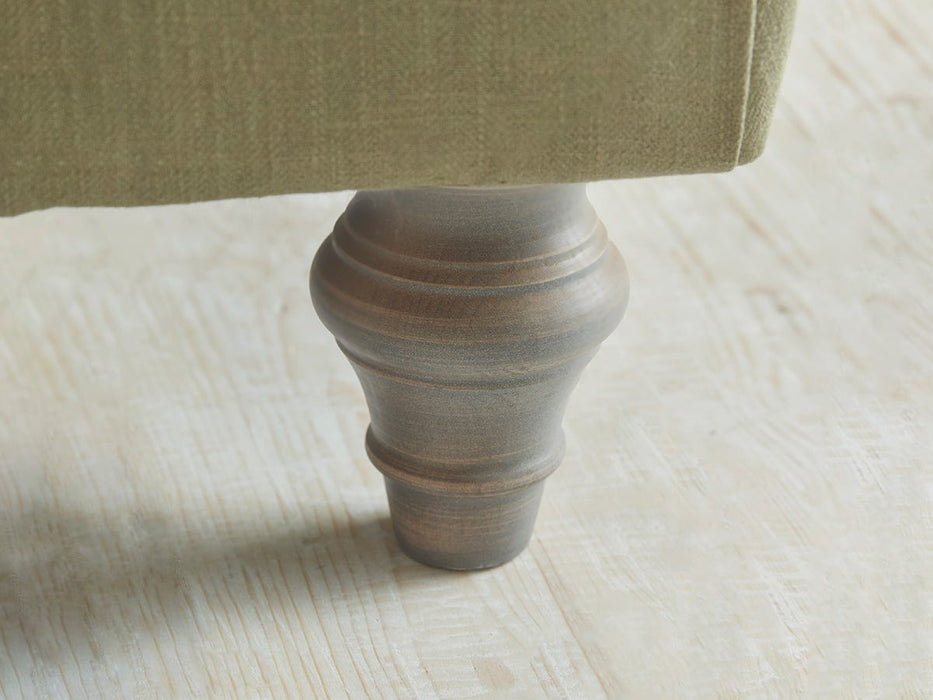 Visby Two Seater Sofa â€“ Fern Herringbone