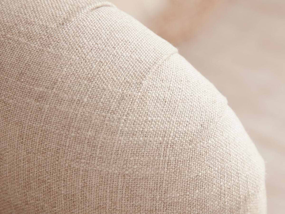 Reine Chaise Right Hand Facing Sofa Oat Cotton Linen