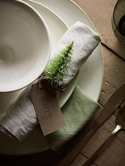 Four Brush Trees Napkin Rings
