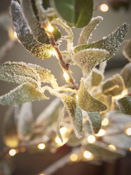 Indoor Outdoor Light Up Faux Olive Tree