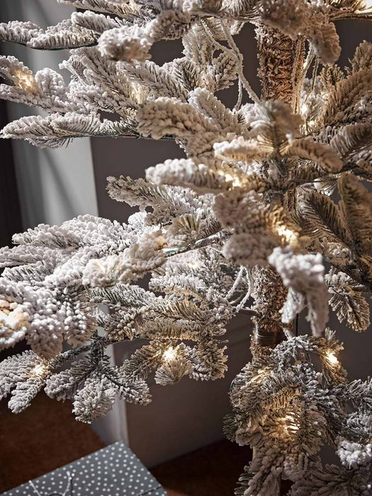 Light Up Snowy Pencil Pine - Large