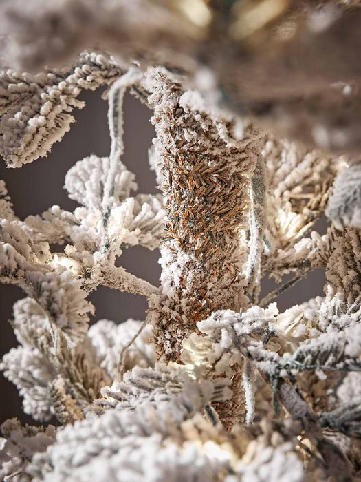 Light Up Snowy Pencil Pine - Large