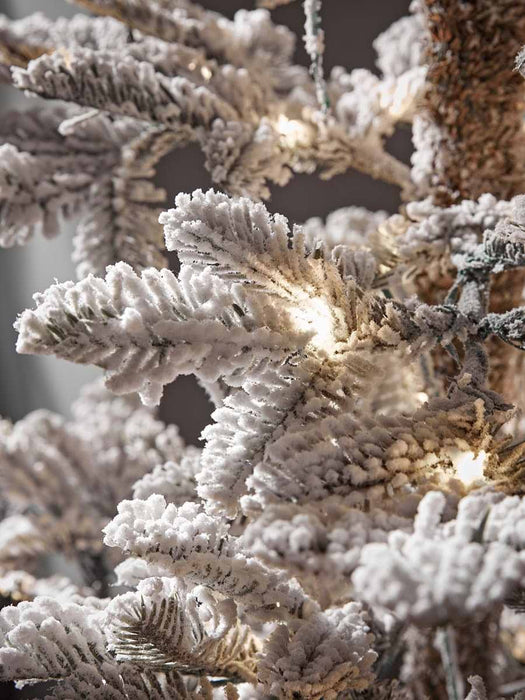 Light Up Snowy Pencil Pine - Large