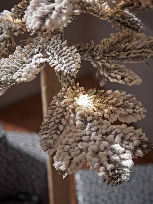 Light Up Snowy Pencil Pine - Large
