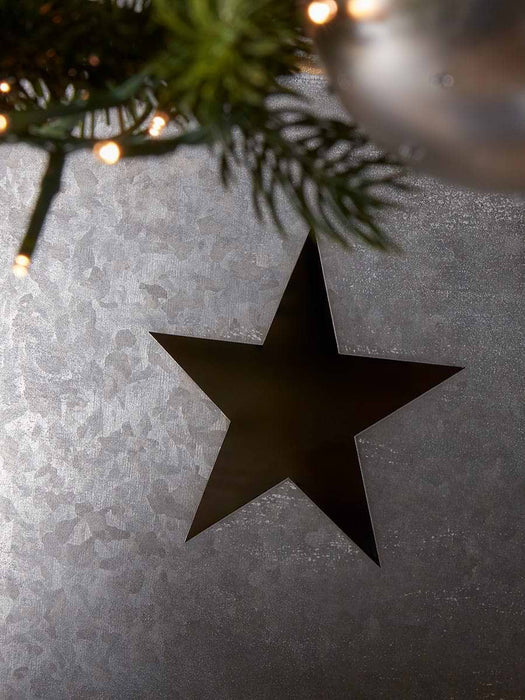 Star Silhouette Hinged Tree Ring
