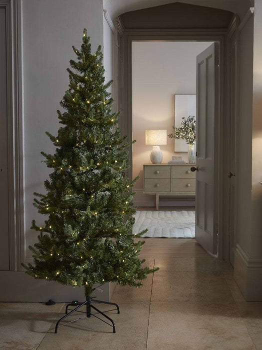 Alaska Slim Pine Pre-Lit Christmas Tree - 6ft