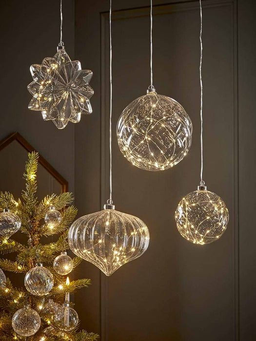 Oversized Light Up Glass Sphere - Large