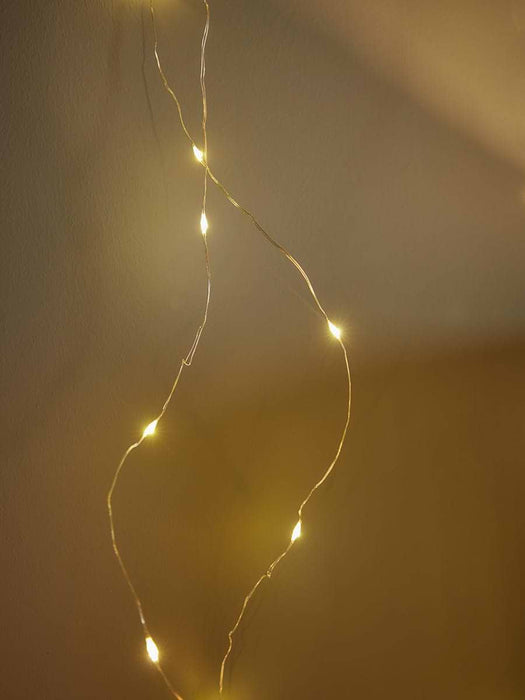 Naked Wire Curtain Lights