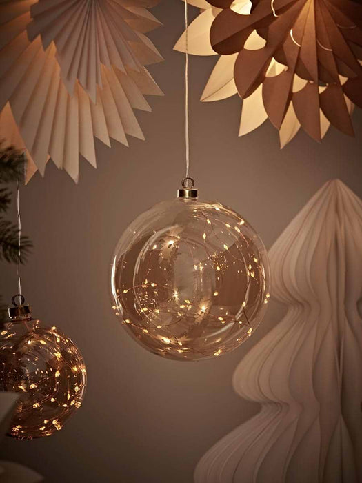 Oversized Light Up Glass Sphere