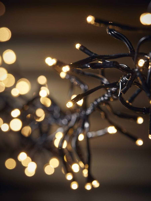 Solar Cluster String Lights