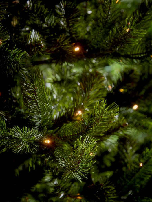Outdoor Solar Pre-Lit Christmas Tree - 7ft