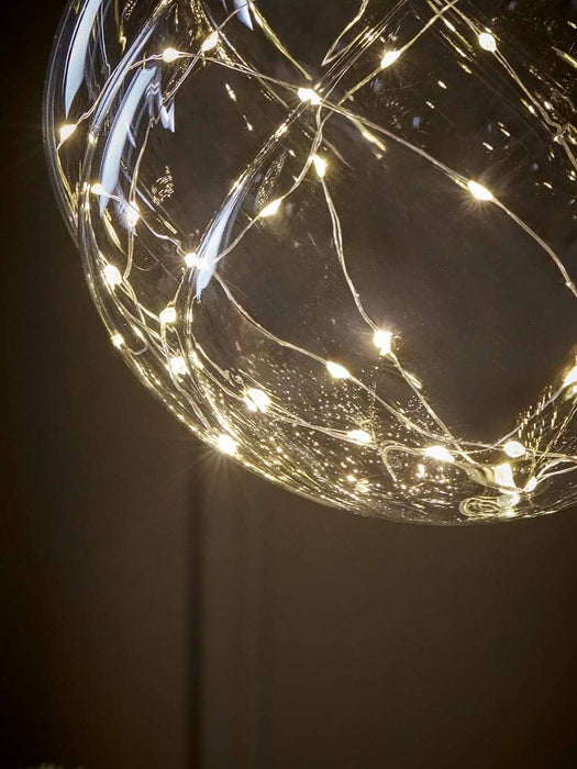 Oversized Light Up Glass Sphere - Large