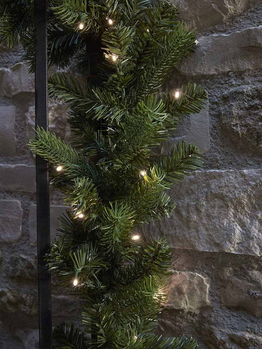Outdoor Solar Pre-Lit Garland