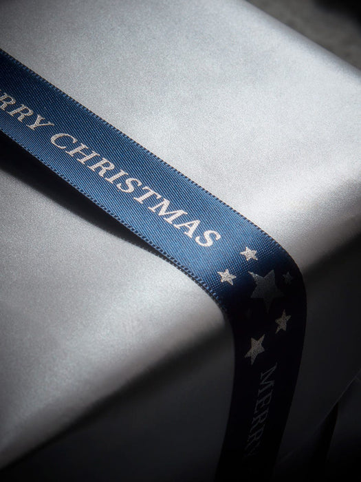 Merry Christmas Stars Ribbon