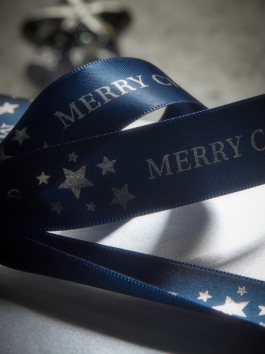 Merry Christmas Stars Ribbon