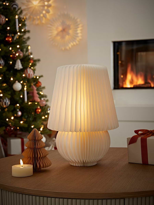 Honeycomb Paper Light Up Table Lamp
