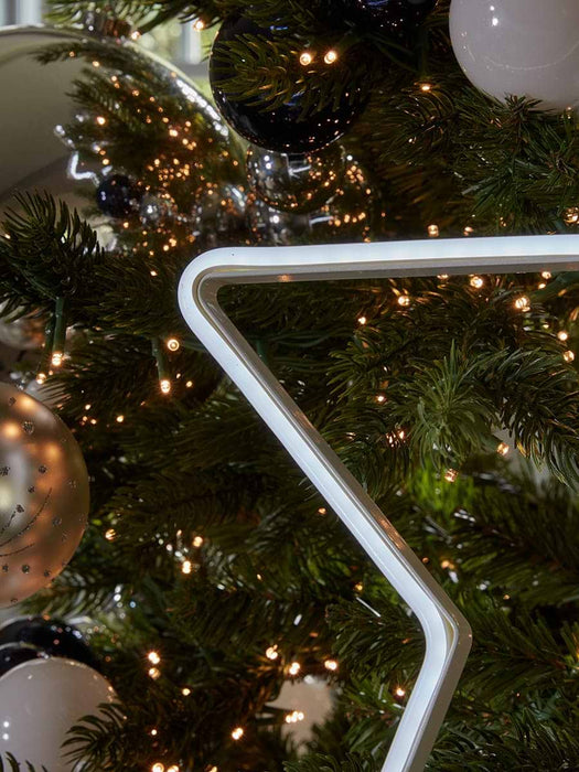 Three Star Silhouette Neon String Lights