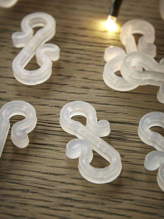 Twenty Four String Lights Gutter Hooks