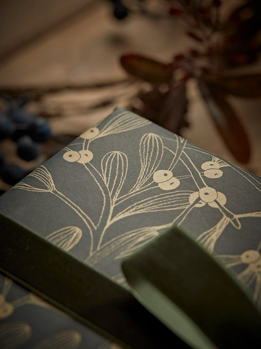 Mistletoe Recycled Wrapping Paper - 10m