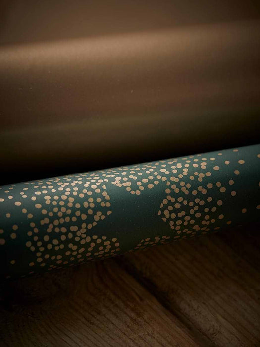 Deco Stars Luxury Reversible Wrapping Paper