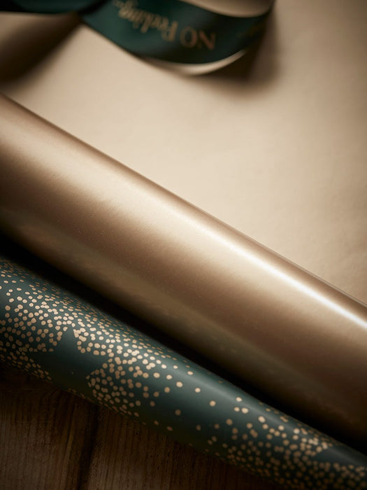 Deco Stars Luxury Reversible Wrapping Paper - 10m