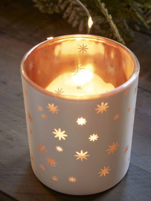 Three Mini Stars Tealight Holders
