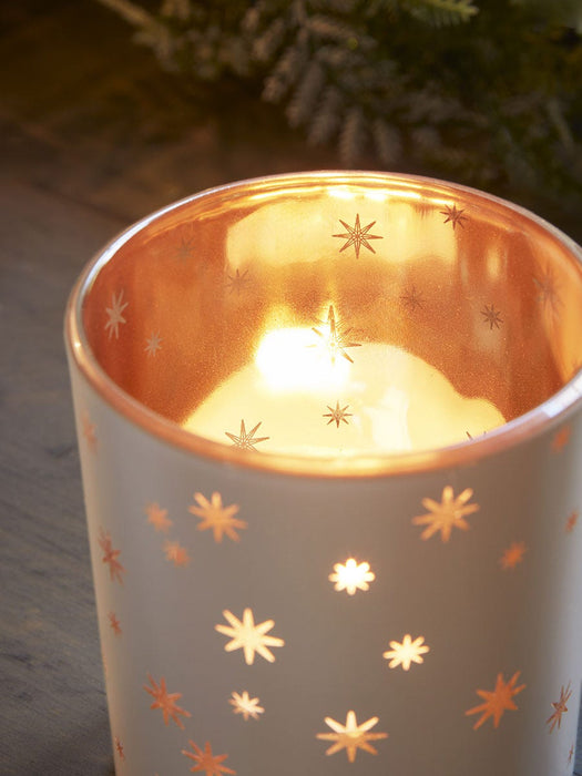 Three Mini Stars Tealight Holders