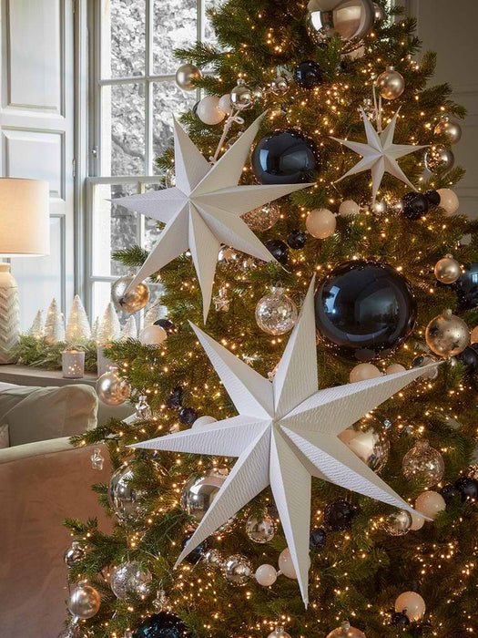 Two Hanging Paper Stars - Large