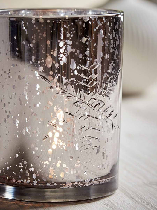Snowflake Silhouette Tealight Holder - Large