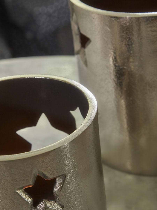 Star Silhouette Tealight Holder - Small