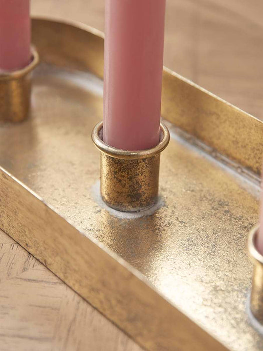 Oval Dinner Candle Holder
