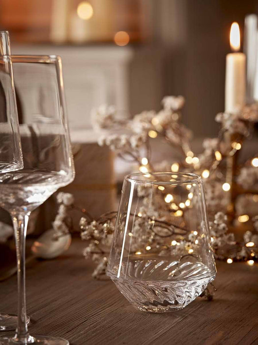 Four Spiral Tumblers