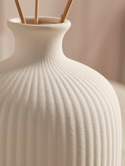 White Lara Vase - Small
