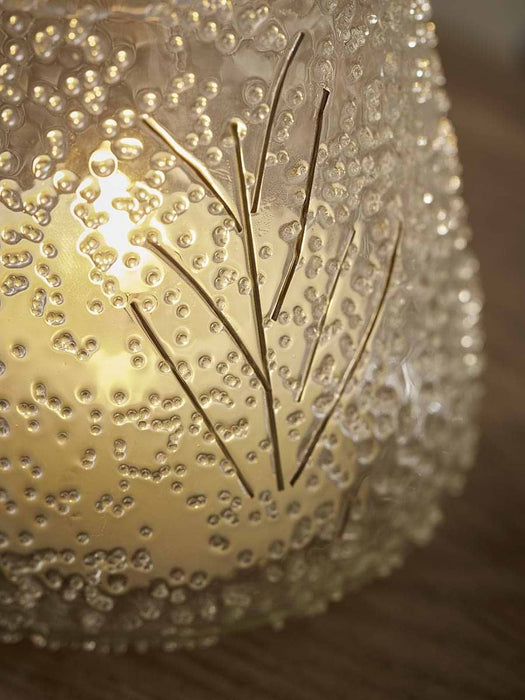 Dried Grass Candle Holder