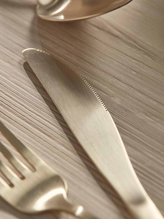Sixteen Piece Cutlery Set - Gold