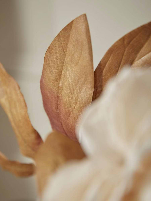 Three Faux Peony Stems
