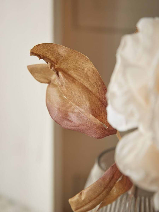 Three Faux Peony Stems