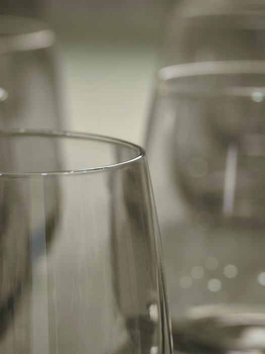 Six Smoked Tumblers