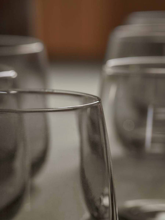 Six Smoked Tumblers