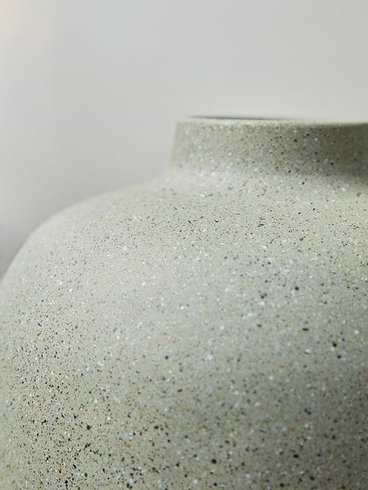 Speckled Metal Vase - Small