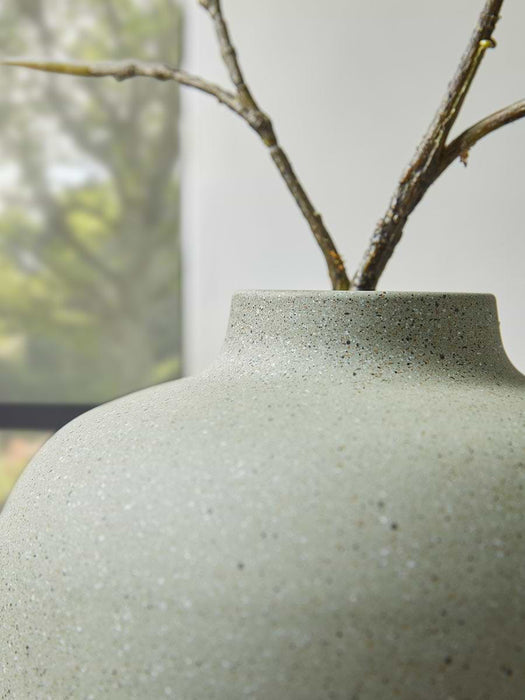 Speckled Metal Vase - Large